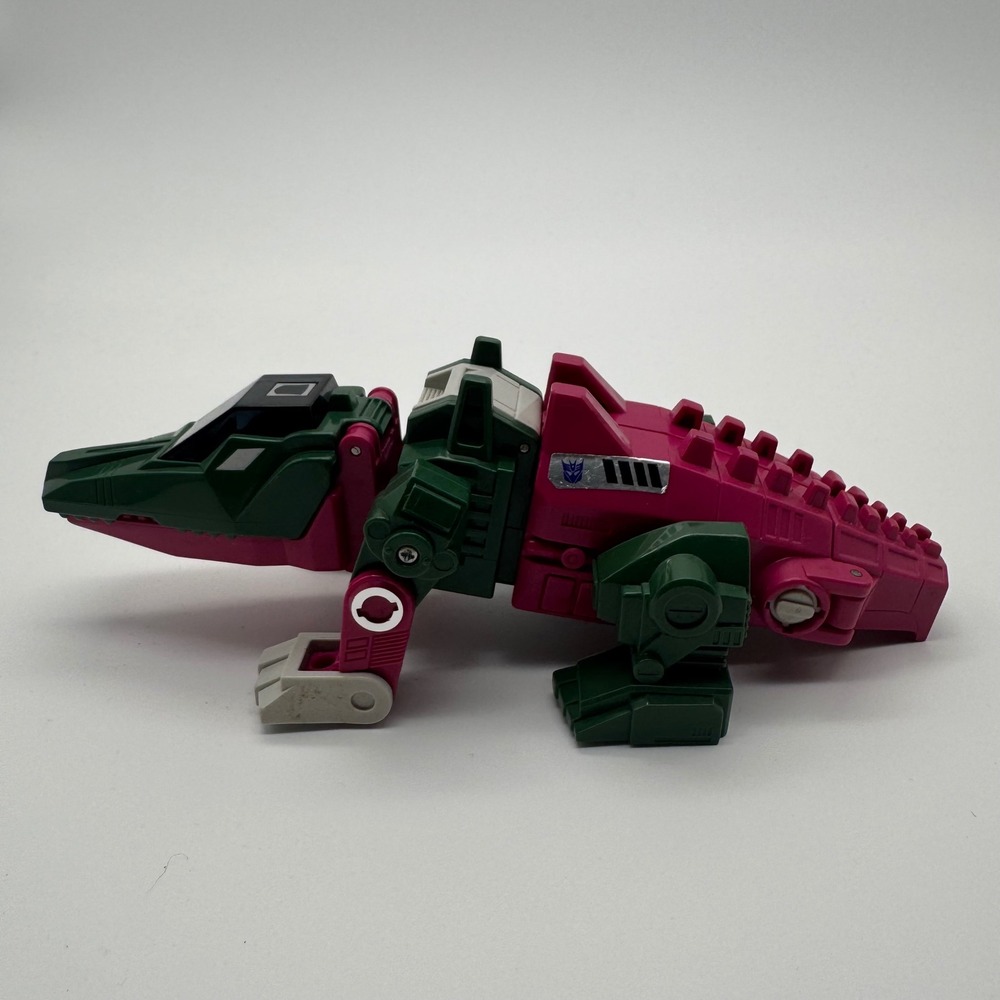 Vintage 1987 Hasbro Transformers G1 Skullcruncher Headmaster Grax Decepticon Toy - Picture 2 of 13